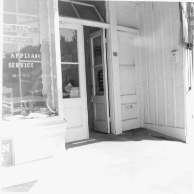 Appliance repair shop 1954