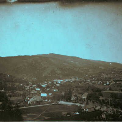 1890 View from above Loma Alta Avenue