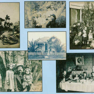 Collage of Macabee family