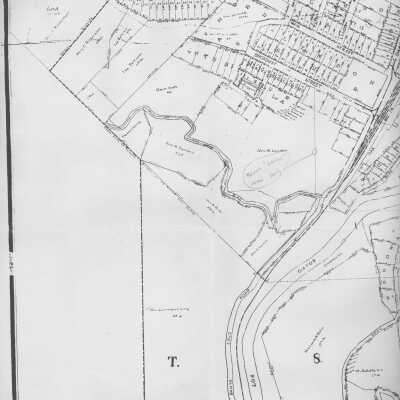 1908 Map of Los Gatos section a