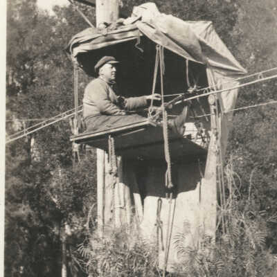 1934 Los Gatos Telephone linesman