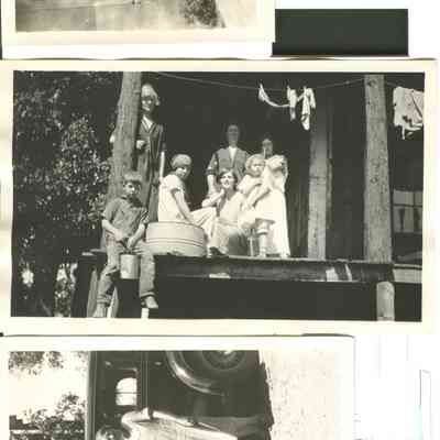 Group on the porch