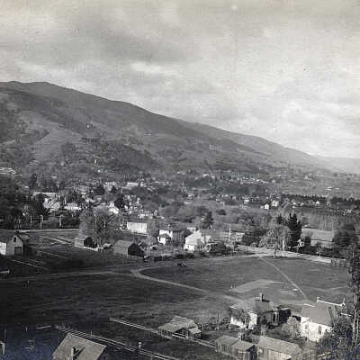 1909 View from above Loma Alta Avenue