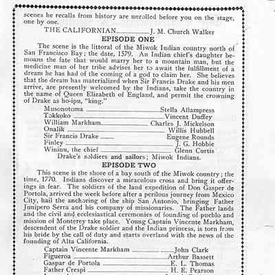 1920 The Californian program (document-page 2)