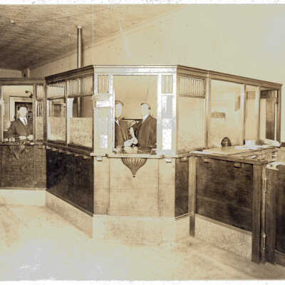 First National Bank interior