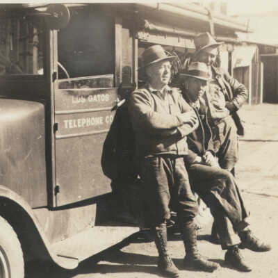 1934 Los Gatos Telephone company workers