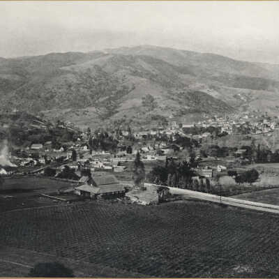1886 Los Gatos from the east
