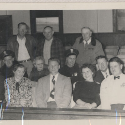 Meeting in the old Town Hall