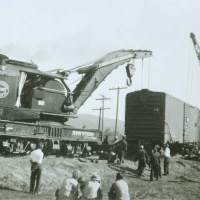 Farley Road - 1956 Derailment