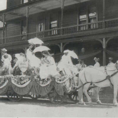 1909 Santa Clara County Equal Suffrage Association Float