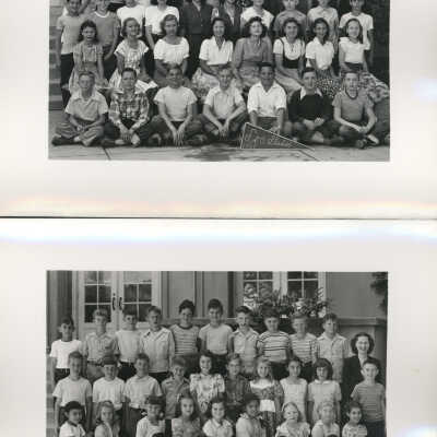 1947 Class 7 - Miss Y. Cangiamila, teacher, University Avenue School