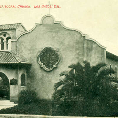 1910 St Lukes Episcopal Church, Los Gatos, Cal
