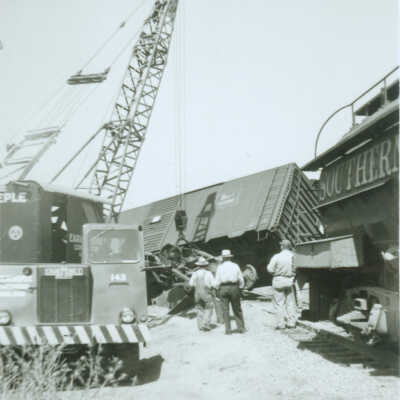Farley Road - 1956 Derailment