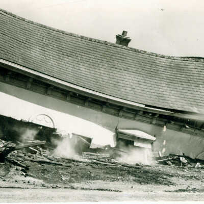 1964 Train Depot Demolished