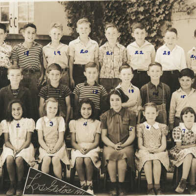 1941 Class 4 - Miss Macy Williams, teacher, University Avenue School