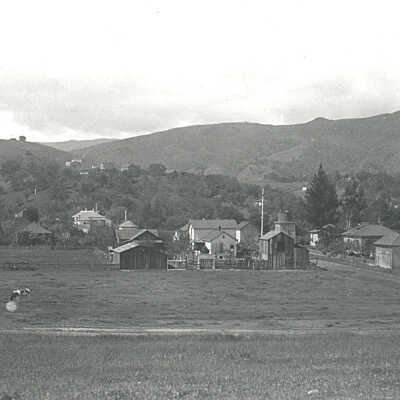 1890s Loma Alta Avenue, westward view