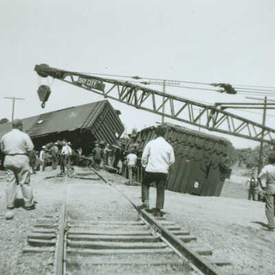 Farley Road - 1956 Derailment