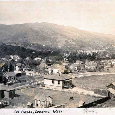 1900's Loma Alta Avenue, looking west