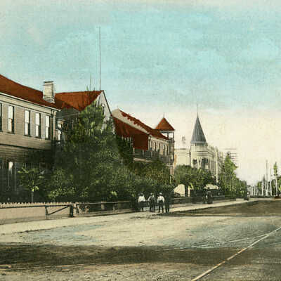 1905 Santa Cruz Avenue and Main Street