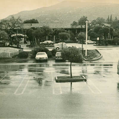 1985 Old Town parking lot