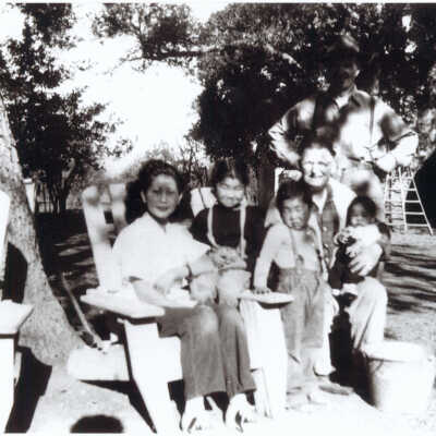 Joseph P. Doetsch, Sr. and the Nishimura family.
