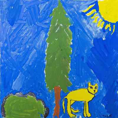 2021 - Cat and Tree