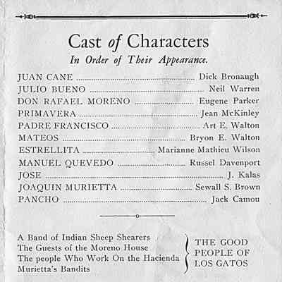 1927 (document-page 3) La Primavera program