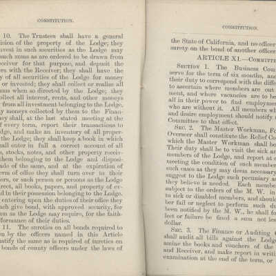 1882 A.O.U.W. Constitution pages 20, 21