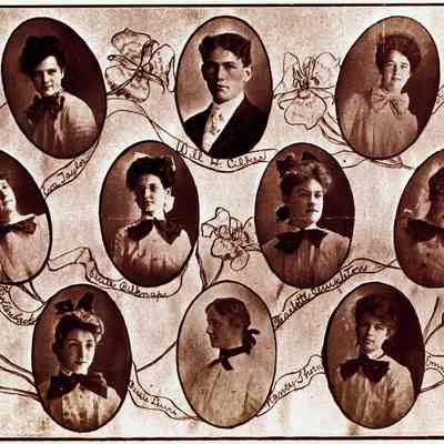 1904 Los Gatos High School Graduation Class