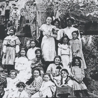 Lexington School Class about 1890