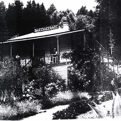 Main House at Mountain Springs Ranch