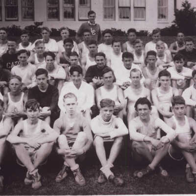 Boys gym class - Los Gatos High School