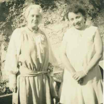 Sara Bard Field and Mary Marengo