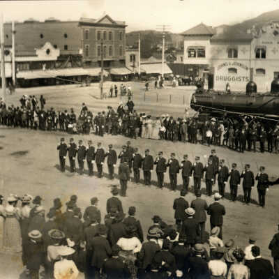 1909 Los Gatos Sons of Union Veterans Drill