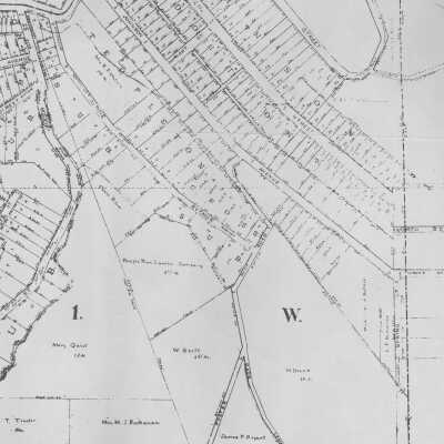 1908 Map of Los Gatos section c
