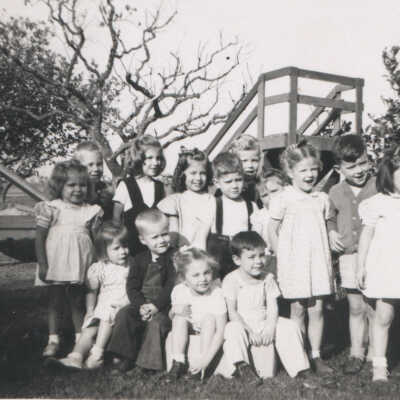 At the play yard