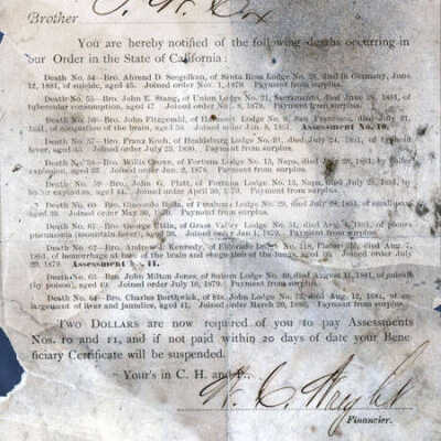 Ancient Order of United Workmen (A.O.U.W)