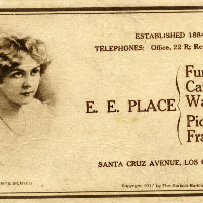 Advertisement - E. E. Place