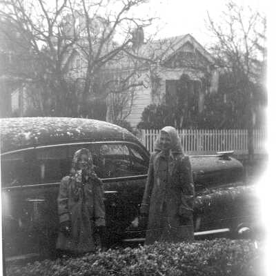 1949 Snow in Los Gatos