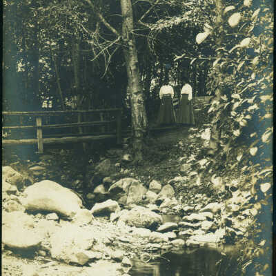 1910 Camp Curry postcard