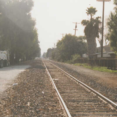 R.R. Crossing at Fruitvale Avenue: Looking South