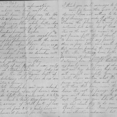1860-07-07 Burrell letter verso