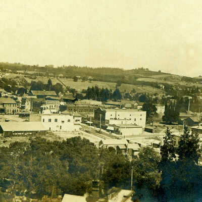 1905 Westerly view from College Avenue