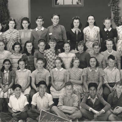 1940 Class 7B - Evelyn Christman, teacher, University Avenue School