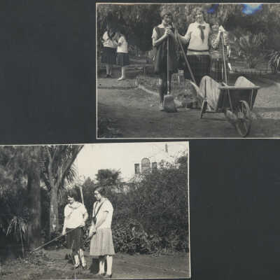 1927 Campfire Girls Scrapbook Page 3