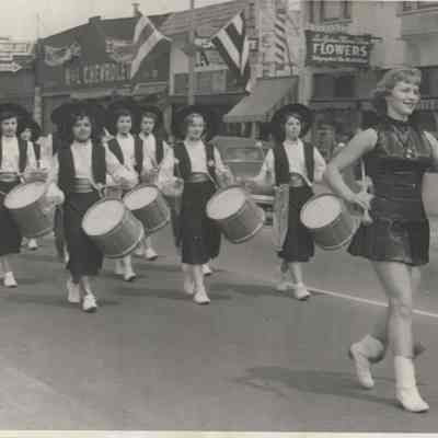 1954 Los Gatos High School Drum Corps