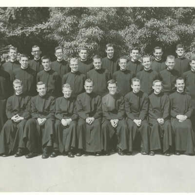 Novitiate Class - First year Novices 1956/57