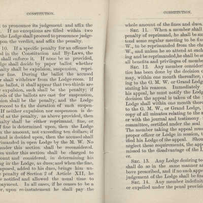 1882 A.O.U.W. Constitution pages 28, 29