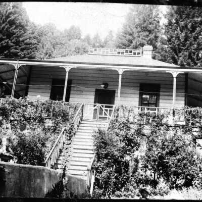 The Main House at Mountain Springs Ranch