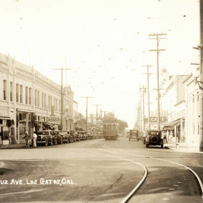 1932 Santa Cruz Avenue and Main Street